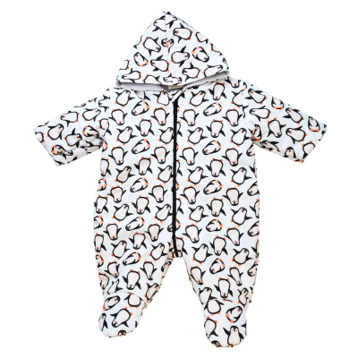 Комбинезон демисезонный Пингвины Чуди Кидс 123424 белый 01